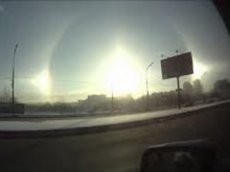 В Рязани сняли на видео гало