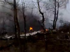 На новом видео с места катастрофы ТУ-154 слышны выстрелы
