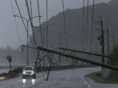Супертайфун «Меранти» накрыл Китай