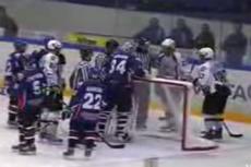 Матч "Сибирь" — "Динамо" завершился массовой дракой