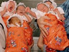 В Лондоне россиянка родила пятерых близнецов