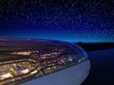 Airbus представил прозрачный самолет 2050 года