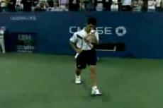 Джокович повеселил публику на US Open
