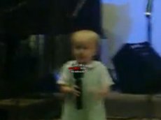 Ребёнок скопировал взрослого проповедника