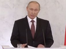 Видео о Крымской речи Путина бьет рекорды в Интернете