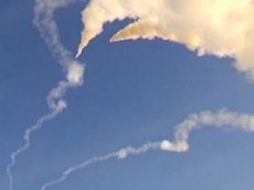 Одновременный запуск 12 ракет С-400