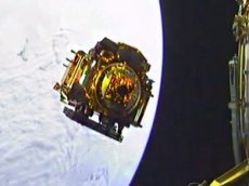 Старт "Союза-СТ" с европейским спутником сняли на видео