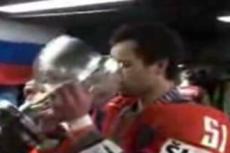 Видео из раздевалки сборной России после победного матча с канадцами