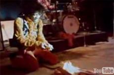 Джимми Хендрикс. Фирменный жест