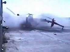 Авария вертолета Ми-8 в ХМАО попала на видео