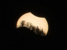 Солнечное затмение в Горном Алтае
