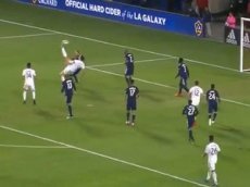 Ибрагимович забил гол ударом через себя в матче МЛС