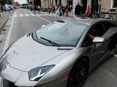 Lamborghini разорвало в результате ДТП