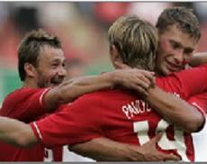 Футбол. Россия — Литва — 4:1