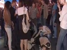 Питерские байкеры "объяснились" с лихачом самостоятельно