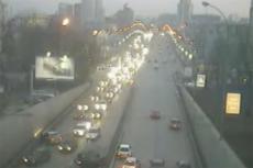 Масштабная авария в центре Москвы