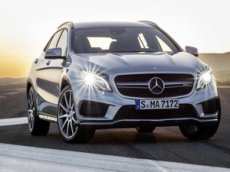 Mercedes GLA 45 AMG в действии