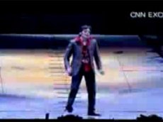 Обнародована видеозапись с последней репетиции Майкла Джексона