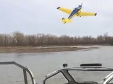 Момент крушения самолета в Хакасии попал на видео