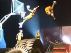 Баскетбольная акробатика