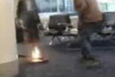 В здании аэропорта Лос-Анджелеса взорвался ноутбук