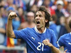 Андреа Пирло — лучший игрок встречи Италии и Хорватии