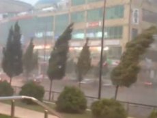 Разрушительный ураган в Грозном