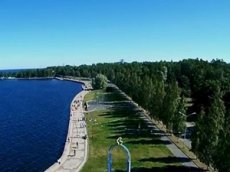 Петрозаводск с высоты птичьего полета