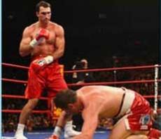 Кличко против Ибрагимова: лучшие моменты боя