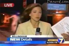 Голый мужчина попал в прямой эфир