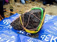 Подъем челябинского метеорита