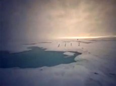 Таяние ледников на Северном полюсе