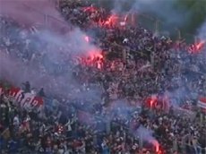 Побоище фанатов на матче "Спартак" — "Крылья Советов"