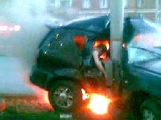 Жуткое ДТП в Перми: в машине заживо сгорели четыре человека (Осторожно, мат!)