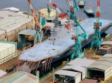 Япония показала самый большой боевой корабль со времен Второй мировой