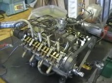 Самый маленький в мире V8 двигатель