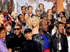 Звезды перепели песню «We Are the World»