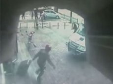 Грабитель не смог убежать из-за слишком тяжелой сумки