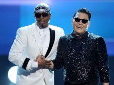 PSY выступил на вручении премии American Music Awards