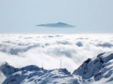 НЛО над горами Австрии