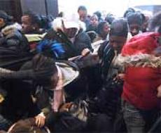 Жители Лондона устроили давку в центре города