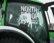 В Лапландии установили новый рекорд скорости на тракторе