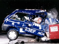 Краш-тест 1997 Rover 100