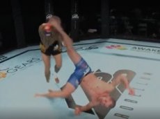 Бывший боец UFC угодил в нокаут после удара «раскат грома»