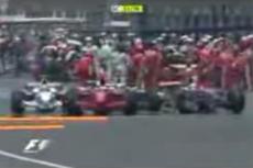 Пилоты "Формулы-1" не поделили выезд с пит-стопа