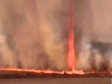 Огненный торнадо в Бразилии