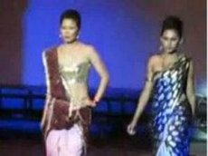 Падение на подиуме