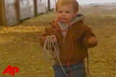 Двухлетний американец мечтает стать настоящим ковбоем