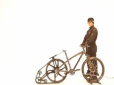 Первый в мире велосипед-вездеход