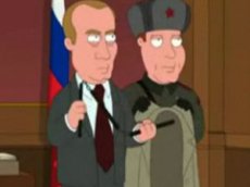 Сериал «Гриффины»: Путин начал курить и пугать американцев «Калашом»